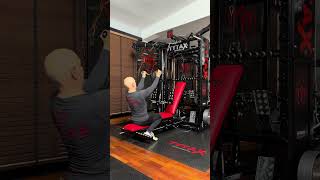 ULTIMATE HOME GYM  Biceps training on TYTAX motivation tytaxathome sports homegym legs [upl. by Arev]