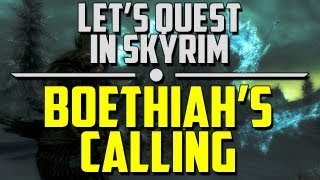 Lets Quest in Skyrim  Boethiahs Calling [upl. by Onitnas]