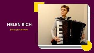 Serenellini Accordion Review by Helen Rich  Accordion Centre Birmingham [upl. by Onivag907]