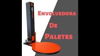 Envolvedora de paletes  Paletizadora [upl. by Oidale]