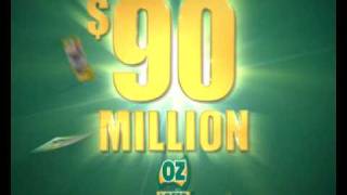 OZ Lotto Biggest Ever 90 Million Jackpot [upl. by Lucien]