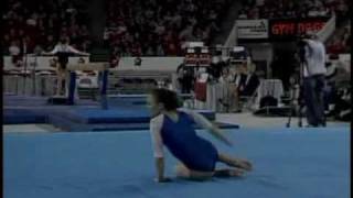 Yvonne Tousek  2004 UCLA vs UGA  Floor Exercise [upl. by Acnaiv]