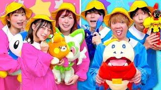 【寸劇】今日は楽しいお泊まり会！幼稚園のおともだちと遊び放題♪ 夜ふかししてママ大激怒【メザスタTV】 [upl. by Einnaj]