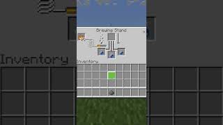 How To Brew Mundane Splash Potions In Minecraft Shorts [upl. by Eittocs]