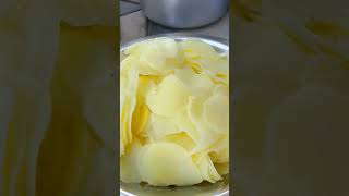 Potato wafer making diy reels recipe wafer [upl. by Anyela129]