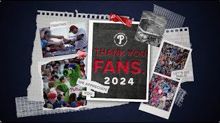 A Message to the Best Fans in Baseball  2024 Fan Appreciation Night [upl. by Sunev]