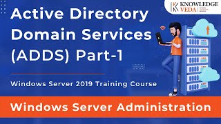 Active Directory Domain Services Part 1  Windows Server 2019 Course  Knowledge Veda  Part 4 [upl. by Ramej17]