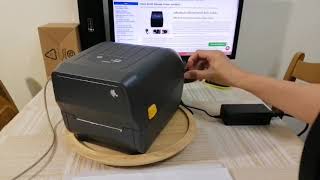 รีวิว สาธิต ทดสอบ Zebra ZD220 Desktop Barcode Printer เครื่องพิมพ์บาร์โค้ดตั้งโต๊ะ [upl. by Melamed120]