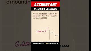 Accountant Interview Questions amp Answers Series Shorts Accountant [upl. by Aierbma]