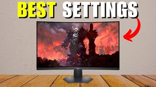 Dell S3222DGM Best Settings [upl. by Earehc438]