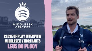 ​CLOSE OF PLAY INTERVIEW  LEUS DU PLOOY [upl. by Nylknarf366]