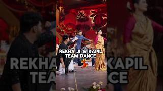 Rekha ji dance with Kapil team on thegreatindiankapilshow kapilsharma rekha bollywood tgiks [upl. by Yleve411]