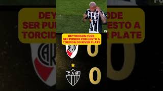 Deyverson pode ser punido por gesto futebol deyverson libertadores [upl. by Alicul]