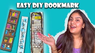 3 Easy DIY bookmark Ideas 💡 DIY Bookmarks  Craft Tutorial diy [upl. by Chiaki]