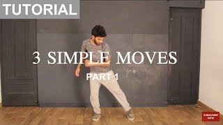 How to Dance  Basic Dance Steps for beginners  3 Simple Moves  Part 1 [upl. by Inava819]