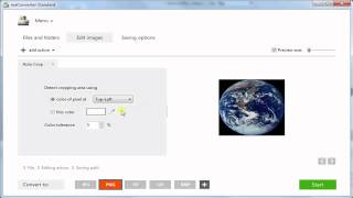 Auto Crop images with reaConverter [upl. by Oznole]