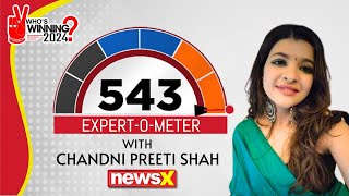 Whos Winning 2024  The ExpertOMeter  Chandni Preeti Shah  NewsX [upl. by Enilegna]