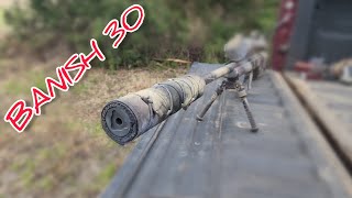 BANISH 30 Suppressor Review  Remington 700 65 Creedmoor SUBSONIC [upl. by Uzial237]