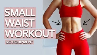 Small Waist Workout 10 Mins [upl. by Asihtal]