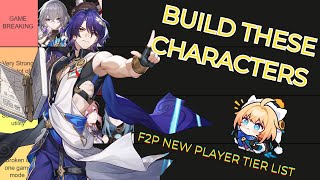 Best Characters to BUILD as NEW PLAYER Honkai Star Rail [upl. by Edwin]