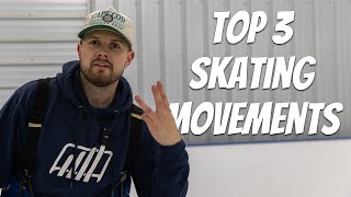 The 3 Most Important Skating Techniques For Hockey Goalies [upl. by Seyler380]