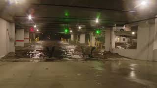 Rising flood waters from Hurricane Milton in Charlotte Harbor Florida [upl. by Revolc]