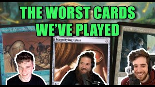 The Worst Cards Weve Ever Played  Commander Clash Podcast 110 [upl. by Malaspina]