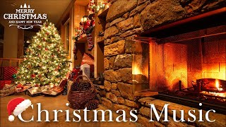 3 Hours of Christmas Music  Traditional Instrumental Christmas Songs Playlist  Christmas Fireplace [upl. by Stern]