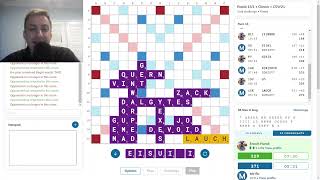 Scrabble game with commentary no356 [upl. by Roswell]