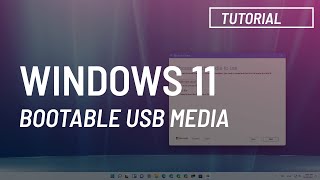 Windows 11 Create a bootable USB flash drive Official [upl. by Othilia]