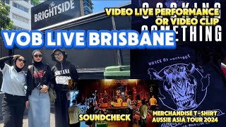 STUNNING SOUNDCHECK TO GET READY ROCK AT BRIGTHSIDE BRISBANE [upl. by Vastah]