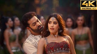 Daavudi 4k UHD Full Song Telugu  NTR Janhvi Kapoor  Devara [upl. by Maxama174]