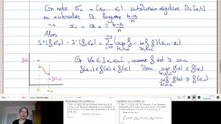 Analyse réelle 2  Chapitre 3  Intégrale de Riemann  Intégrabilité des fonctions monotones [upl. by Halivah649]