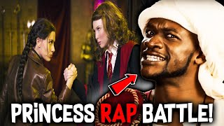 ERBS MANSA MUSA REACTS TO KATNISS vs HERMIONE Princess Rap Battle Molly C Quinn amp Whitney Avalon [upl. by Lisette421]