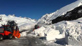 M 480 Holder con fresa neve turbina Zaugg  neve compatta pesante alta temperatura [upl. by Yeo]