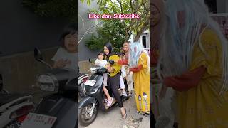 DOMINIQUE SAMPE NANGIS KETAKUTAN DIKEJAR HANTU NENEK😱😱 viralvideo viraltiktok tranding [upl. by Moina]