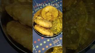 Litti Chokha At 20Plate shorts streetfood littichokha [upl. by Tate152]