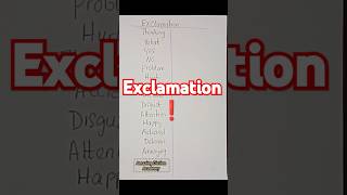 Exclamation grammar english britishenglish vocabulary nigeria [upl. by Yttiy]