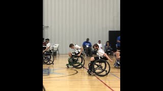 2021 NWBA Jr Wheelchair Basketball National Tournament WASA Bucks Prep vs Lakeshore Sharks Prep [upl. by Olson246]