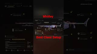 Call of Duty Vanguard  New Whitley Best Class Setup [upl. by Aihsram]