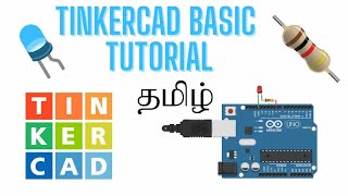 Tinkercad tutorial in Tamil  Circuit Simulation Software shorts [upl. by Yetta635]