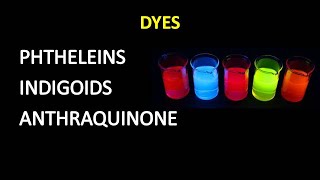 PhthaleinPhenolpthalien IndigoidsIndigo Anthraquinone Alizarin Dyes Synthesis Properties [upl. by Greene]