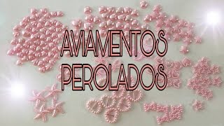 🌌💎AVIAMENTOS PEROLADOS 💎DO ALIEXPRESS [upl. by Ecinev]