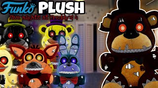 Funko FNaF VR Help Wanted Nightmare  FNaF 4 plushies  CONCEPTS [upl. by Dennett678]