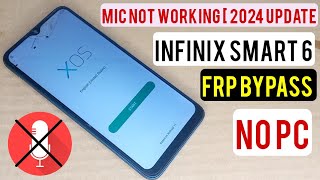 Infinix Smart 6 Frp Bypass Android 11 Latest Security 2024  Infinix X6611B Google Account Remove [upl. by Ajiram95]