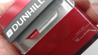 Dunhill Reloc Resealable Pack Red International [upl. by Corby23]