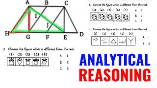 ANALYTICAL REASONING  Choose the figure which is different from others [upl. by Wichern]