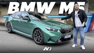 Manejé el nuevo BMW M5 😱 ¿Demasiado pesado para un deportivo  Primer Vistazo [upl. by Barbara]