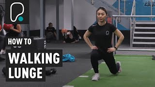 How To Do Walking Lunges [upl. by Dzoba300]