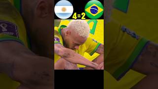 Argentina Vs Brazil 2020 Copa America semifinal highlights Cr7 YouTube shorts [upl. by Llerut]